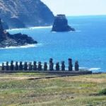 Easter Island 20 Statues near water blogspot