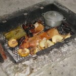 Lunch Roasted in Pit