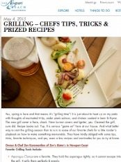 Grilling- Tips, Tricks & Prized Recipes