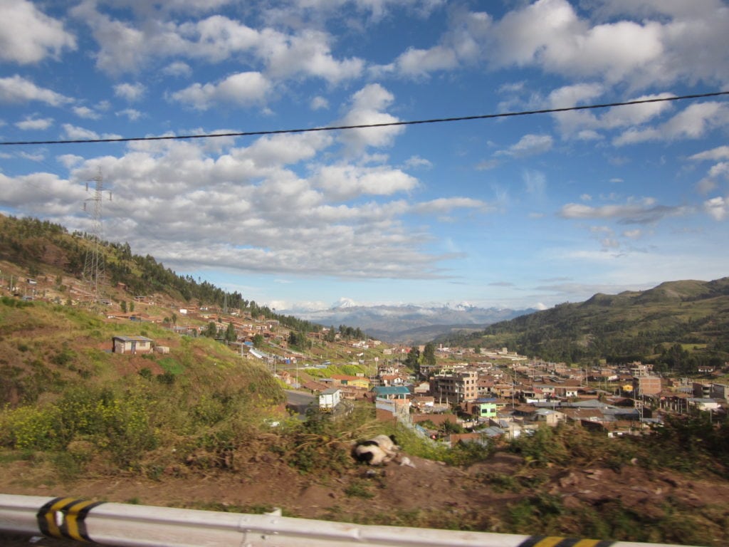 Bus Ride to Train for Machu Picchu